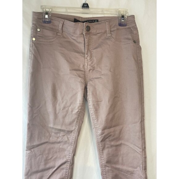 Tinseltown denim couture skinny stretch pants cotton blend pockets zipper READ - Picture 3 of 6